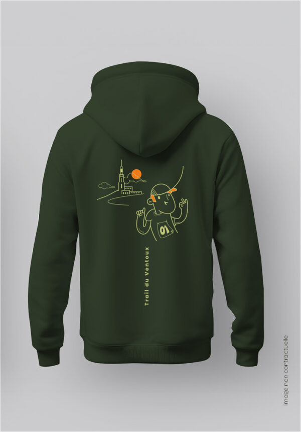 Sweatshirt à capuche - Modèle Femme – Image 2